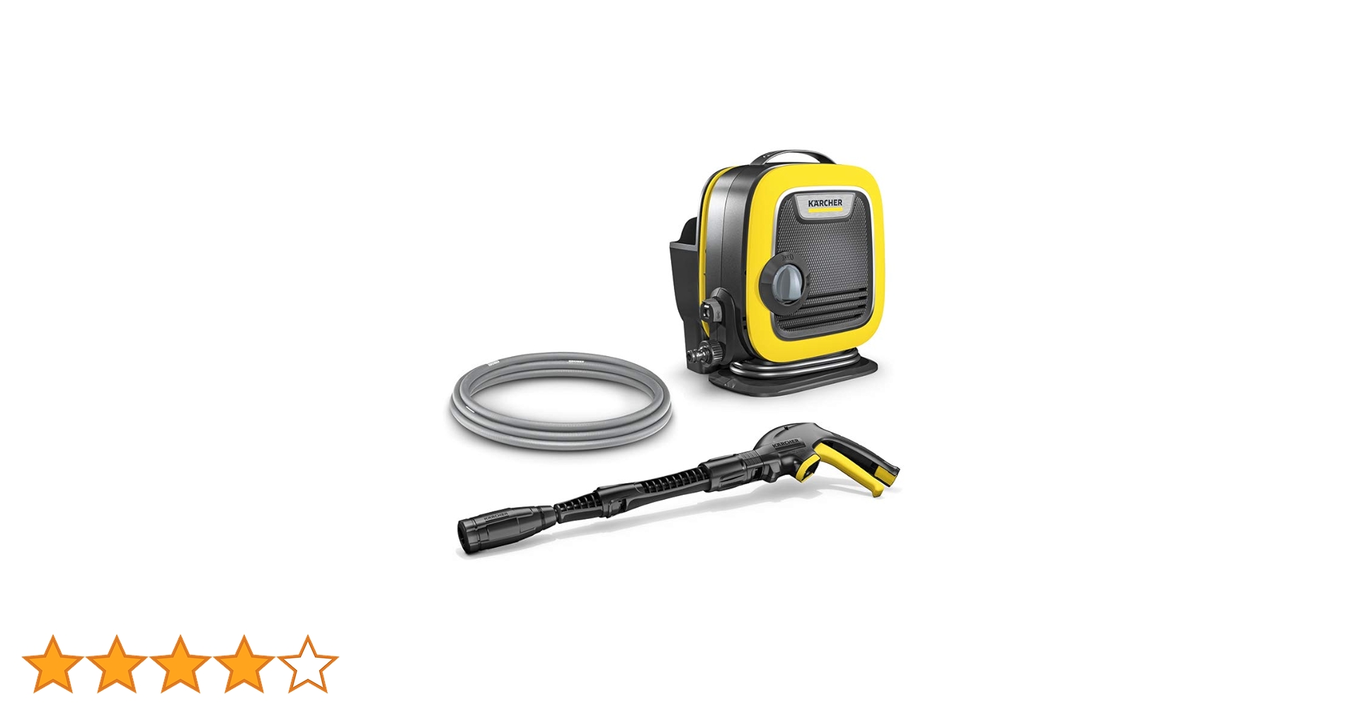 KARCHER ケルヒャー KMINI 高圧洗浄機 本体 K MINI 自吸水道兼用セット（ボックス付き） - 高圧洗浄機（家庭用